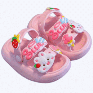 Girls' Animated Anti-Slip Slippers