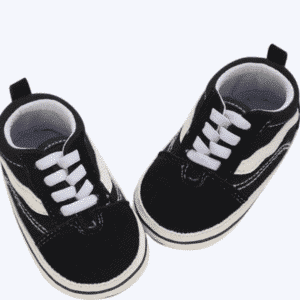 Classic plaid canvas baby shoes
