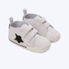 White Baby Shower Canvas Shoes