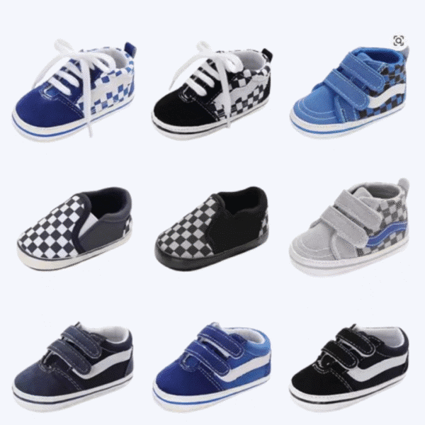 Baby Lace-Up Prewalker Shoes